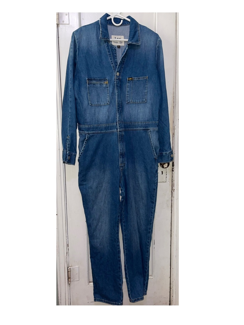 Lee Union-All Women’s Indigo Blue Denim Coverall Jumpsuit